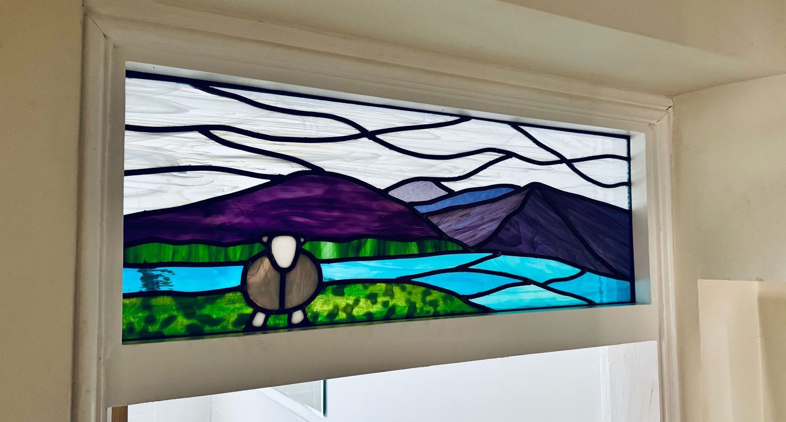 Herdwick stained glass
