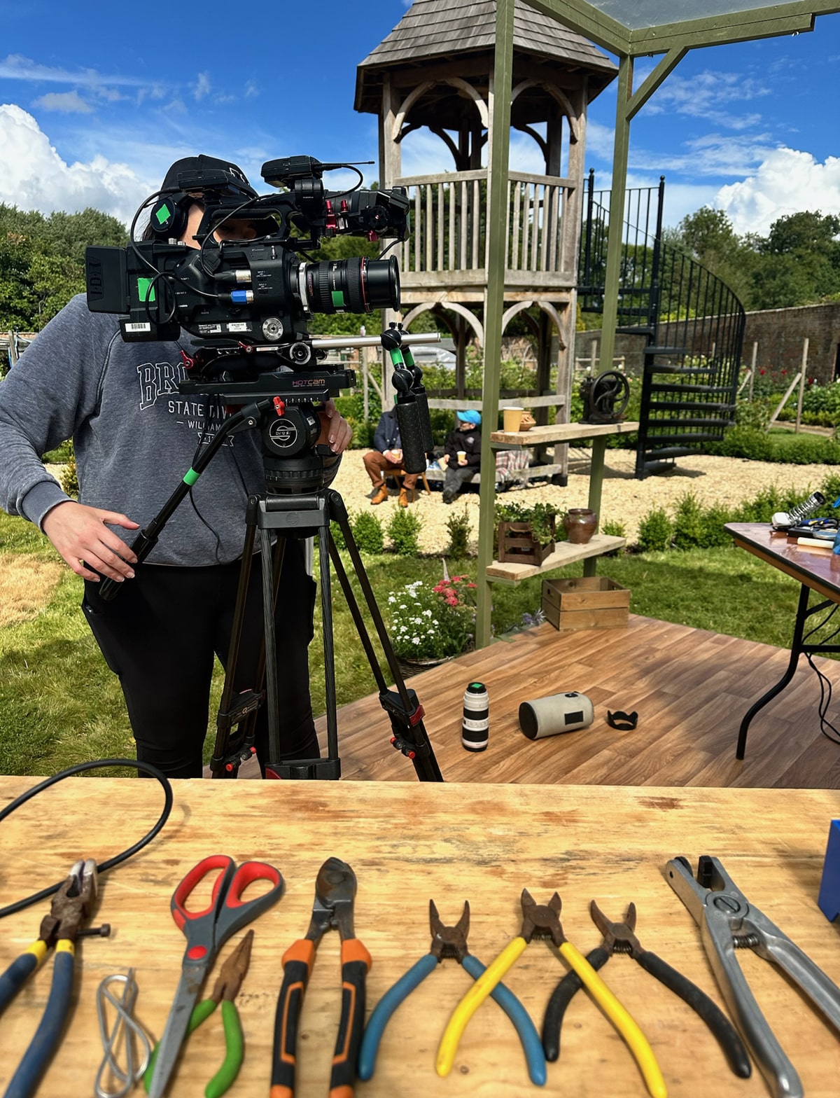 Make it at market filming