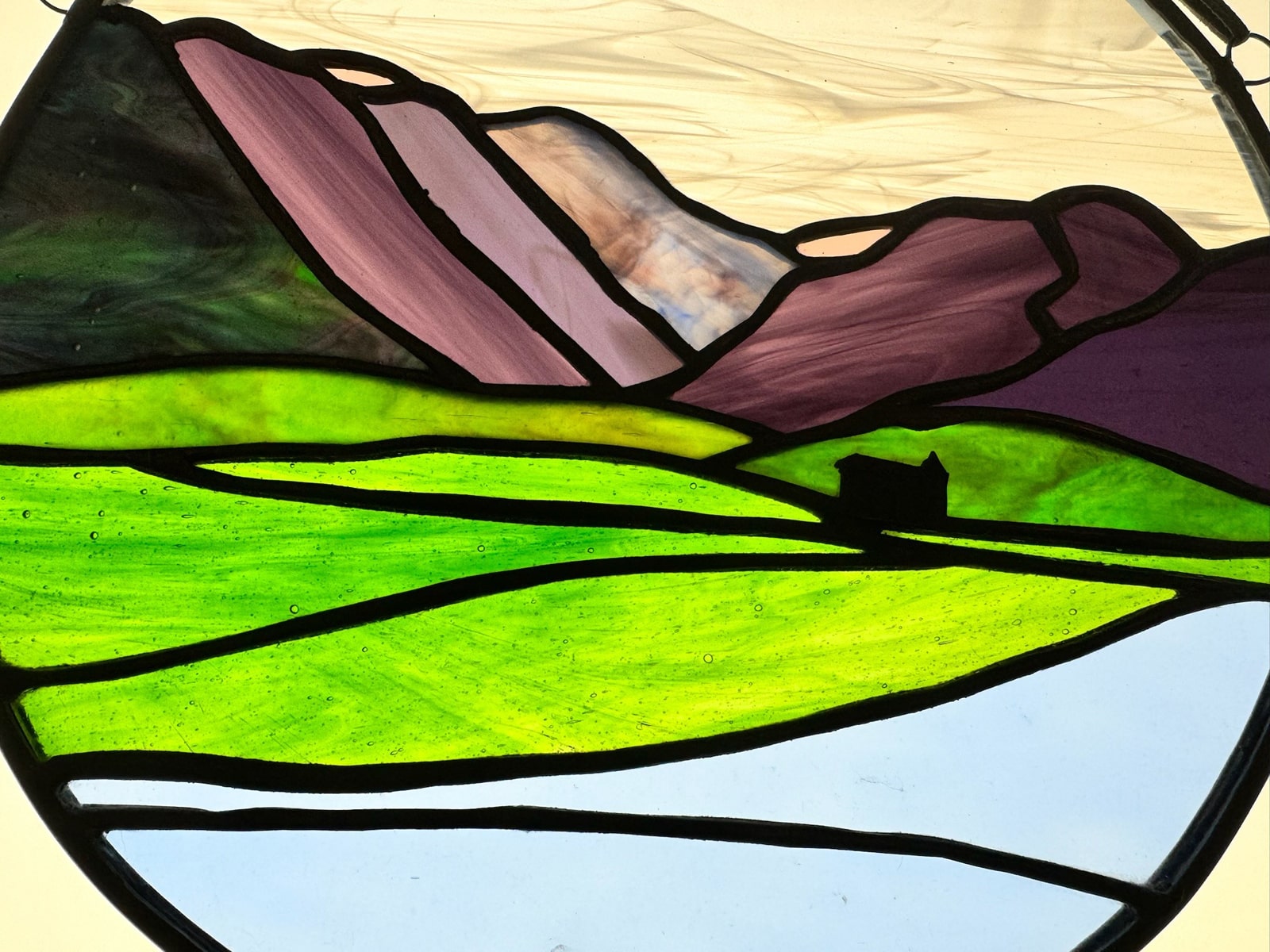 Patterdale in stained glass