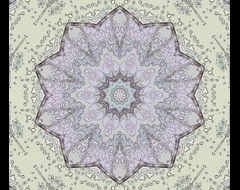 "FALLEN LEAF: BEAUTIFUL SKELETON”. Digital lace printed onto silk organza sandwiched between two layers of glass.
2010