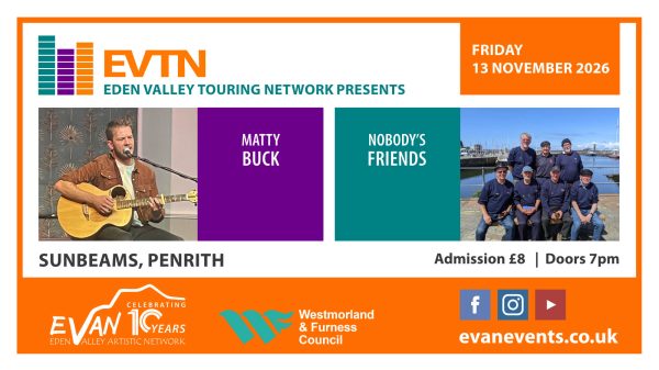 Matty Buck | Nobody's Friends 13 Nov 2026