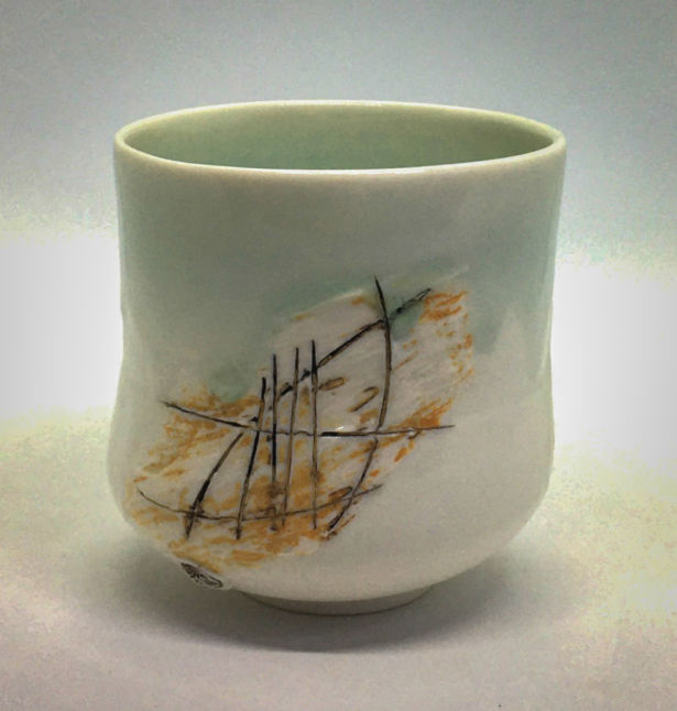 <strong>Chris Cox</strong> Porcelain Tea Bowl