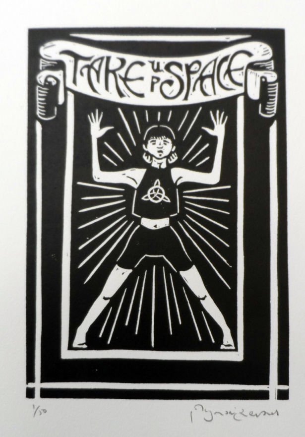 <strong>Polly Marix Evans</strong> Take Up Space