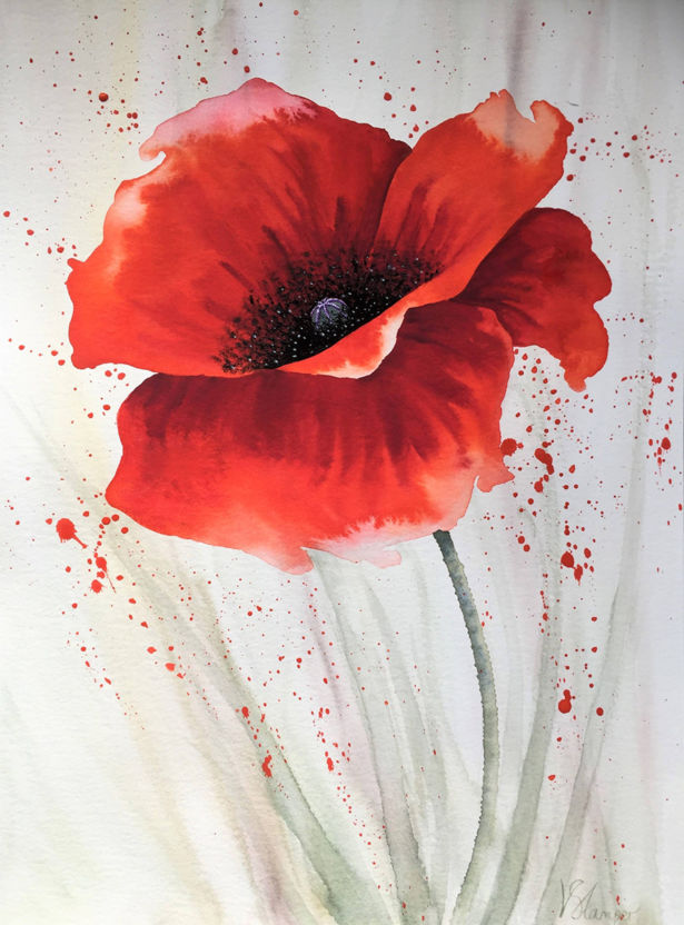 <strong>Val Stamper</strong> Dancing Poppy